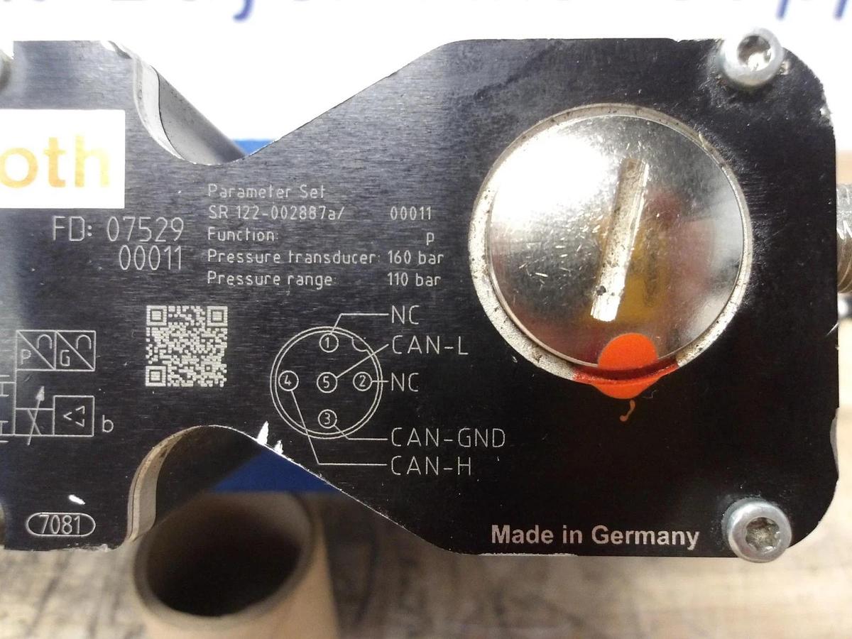Used REXROTH R901098537 PROPORTIONAL DIRECTIONAL VALVE, #428312G NEW