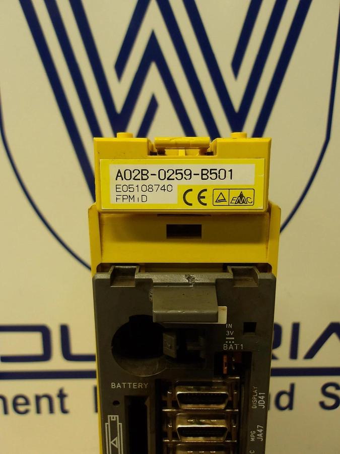 Used FANUC POWERMATE RACK & CPU A6B-3200-0260/13C, #114840G USED