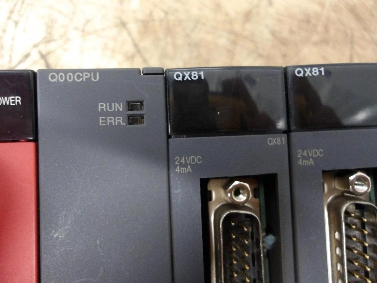 Used MITSUBISHI G38B RACK & CARDS, #119917G USED