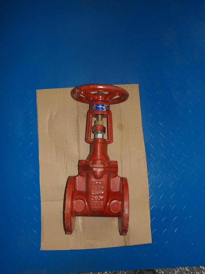Used NIBCO 2-1/2" C/I SEWER VALVE 607RW, #1125910G NEW