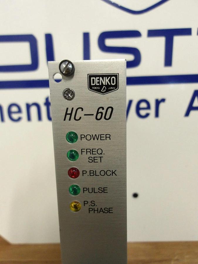 Used DENKO TC-6MAC8 CIRCUIT BOARD, #312852G PARTS ONLY