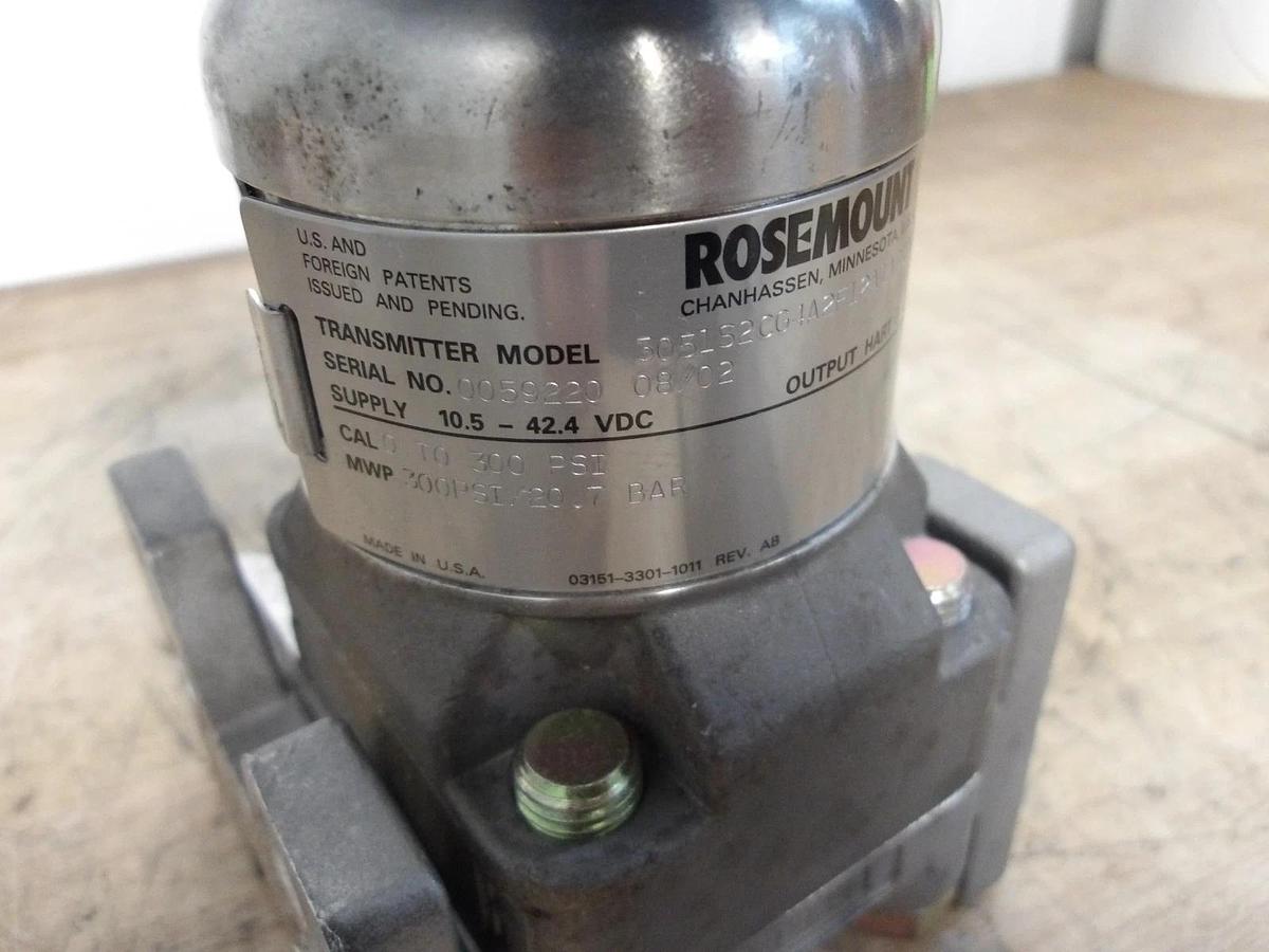 ROSEMOUNT 3051 PRESSURE TRANSMITTER, #92940G NIB