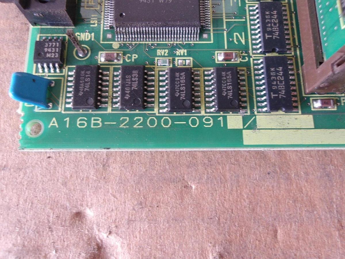 Used FANUC A16B-2200-0912/05B CIRCUIT BOARD, #1181258G USED