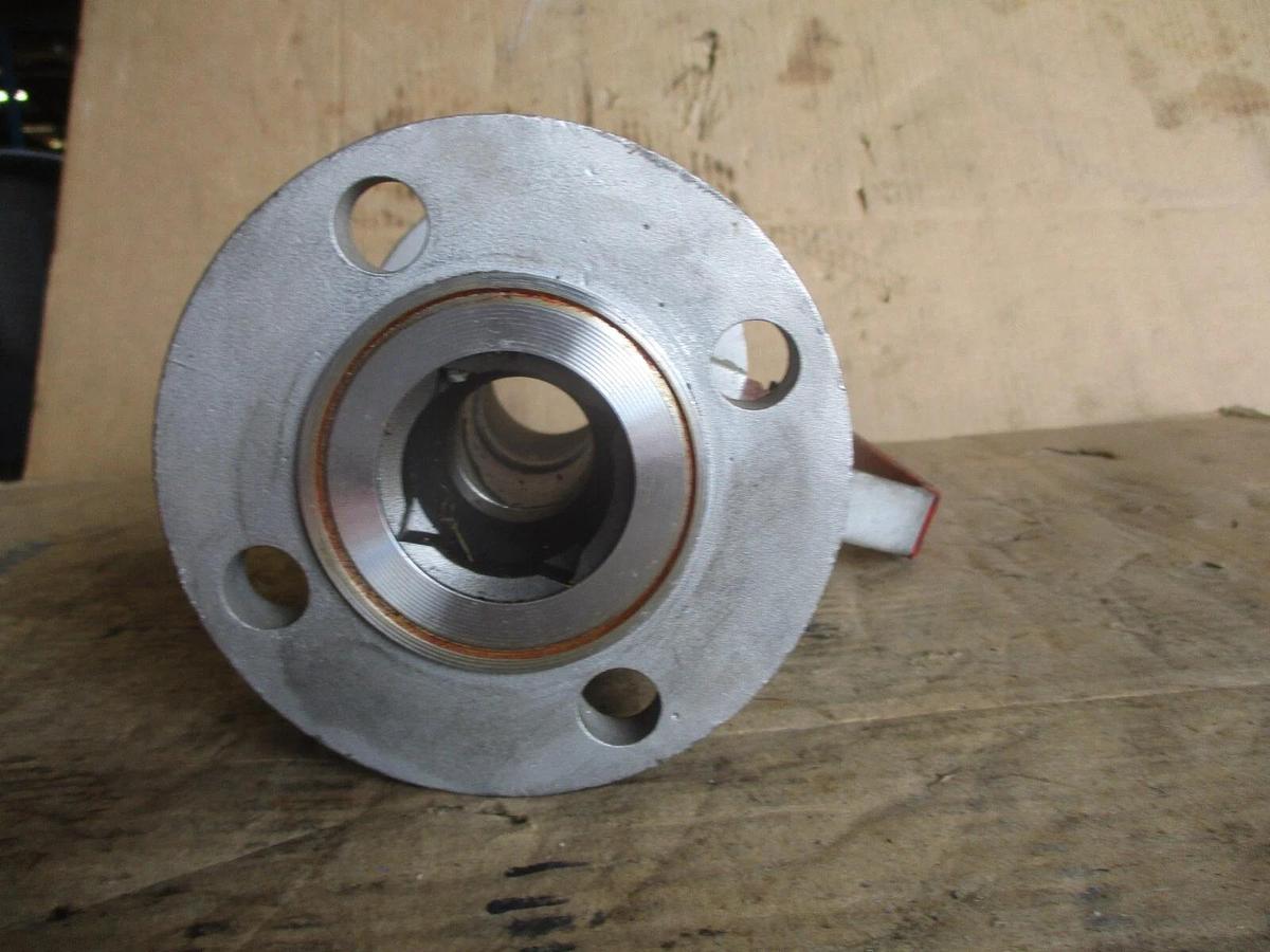 Used WORCESTER 1-1/2" STAINLESS BALL VALVE, #751017J NEW