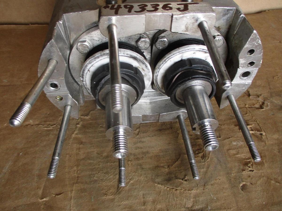 Used WAUKESHA CHERRY-BURRELL 018/U2 A11 STAINLESS PUMP, #49336J PARTS ONLY