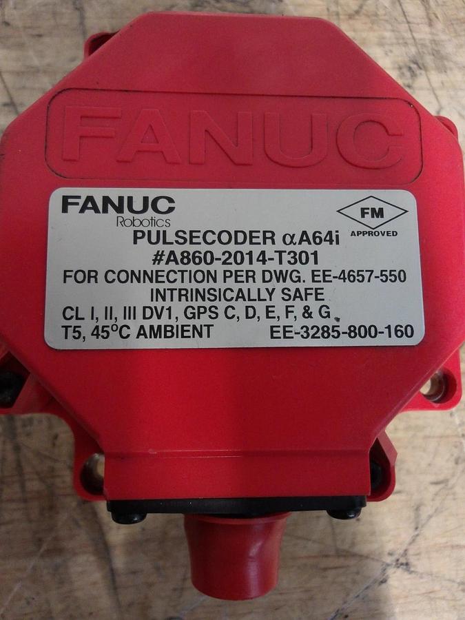 Used FANUC A860-2014-T301 PULSECODER, #6191145G USED