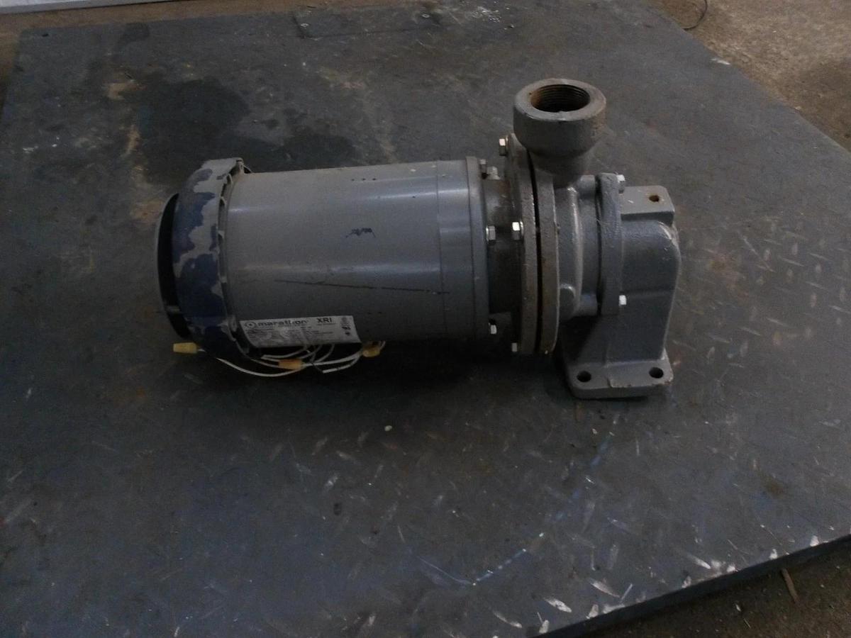 Used SPIRAX / SARCO D97F235483 PUMP W/ 1HP MOTOR, #102851G USED