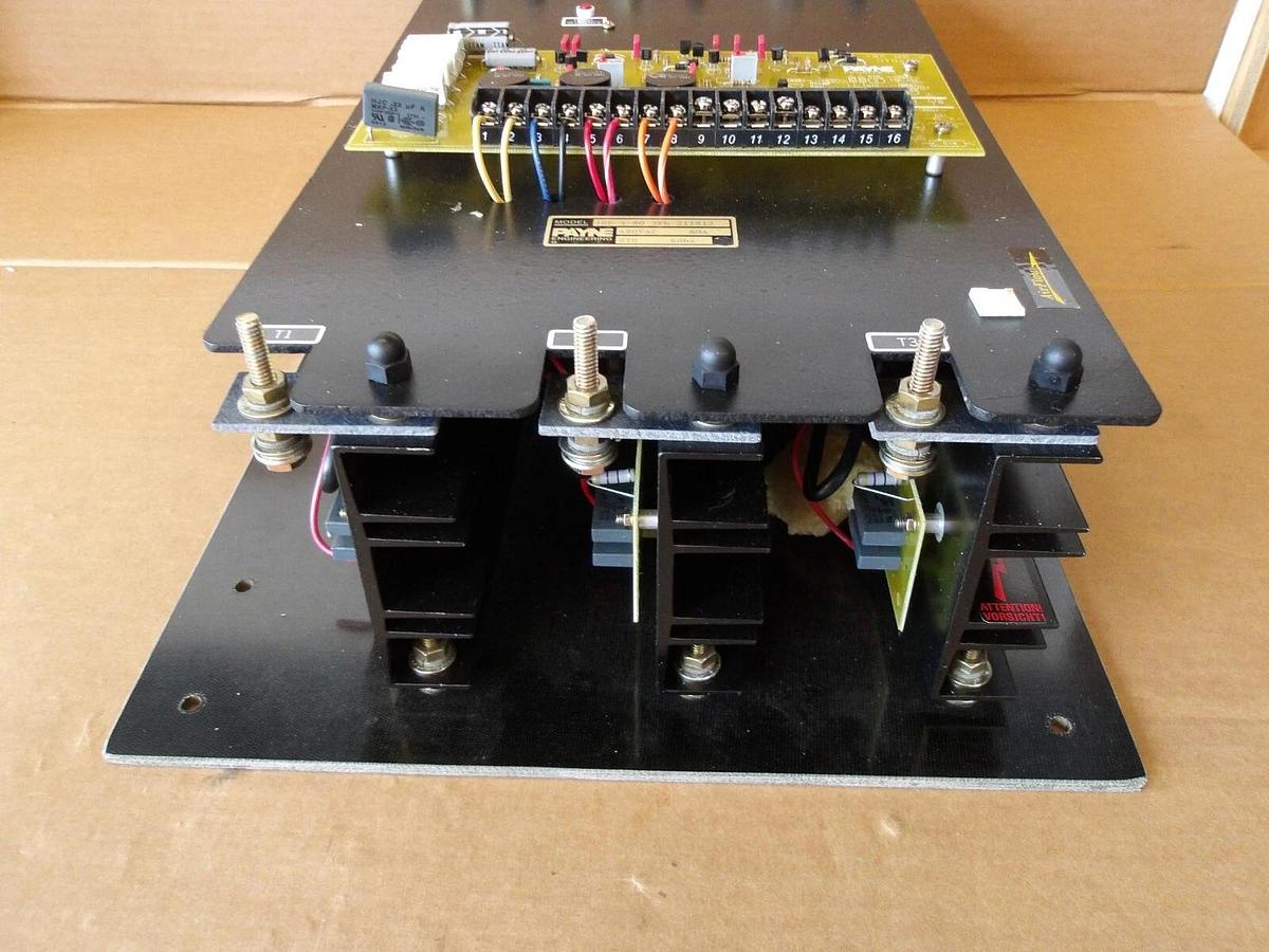 Used PAYNE ENGINEERING 18E-4-80 SOLID STATE POWER CONTROL 80 AMP, #1071027G NEW