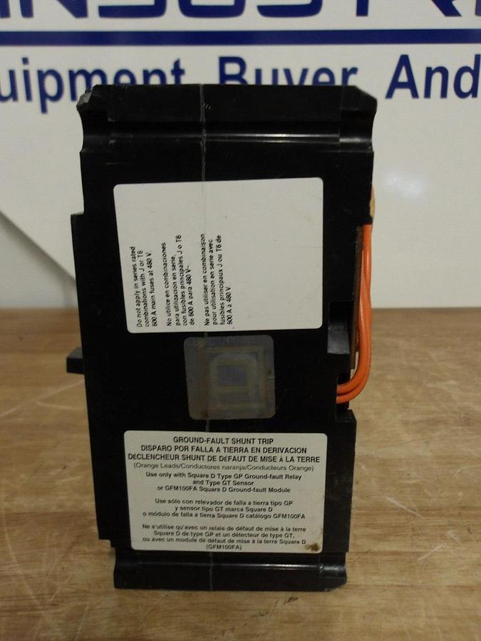 SQUARE D 60 AMP BREAKER 600/250 V, #2211025G NIB