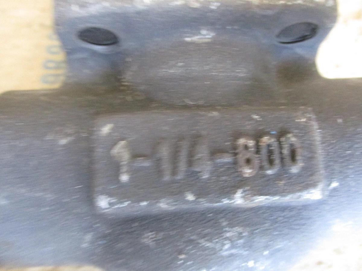 Used WARREN 1-1/4" IRON GATE VALVE (THREADED), #78107J NEW