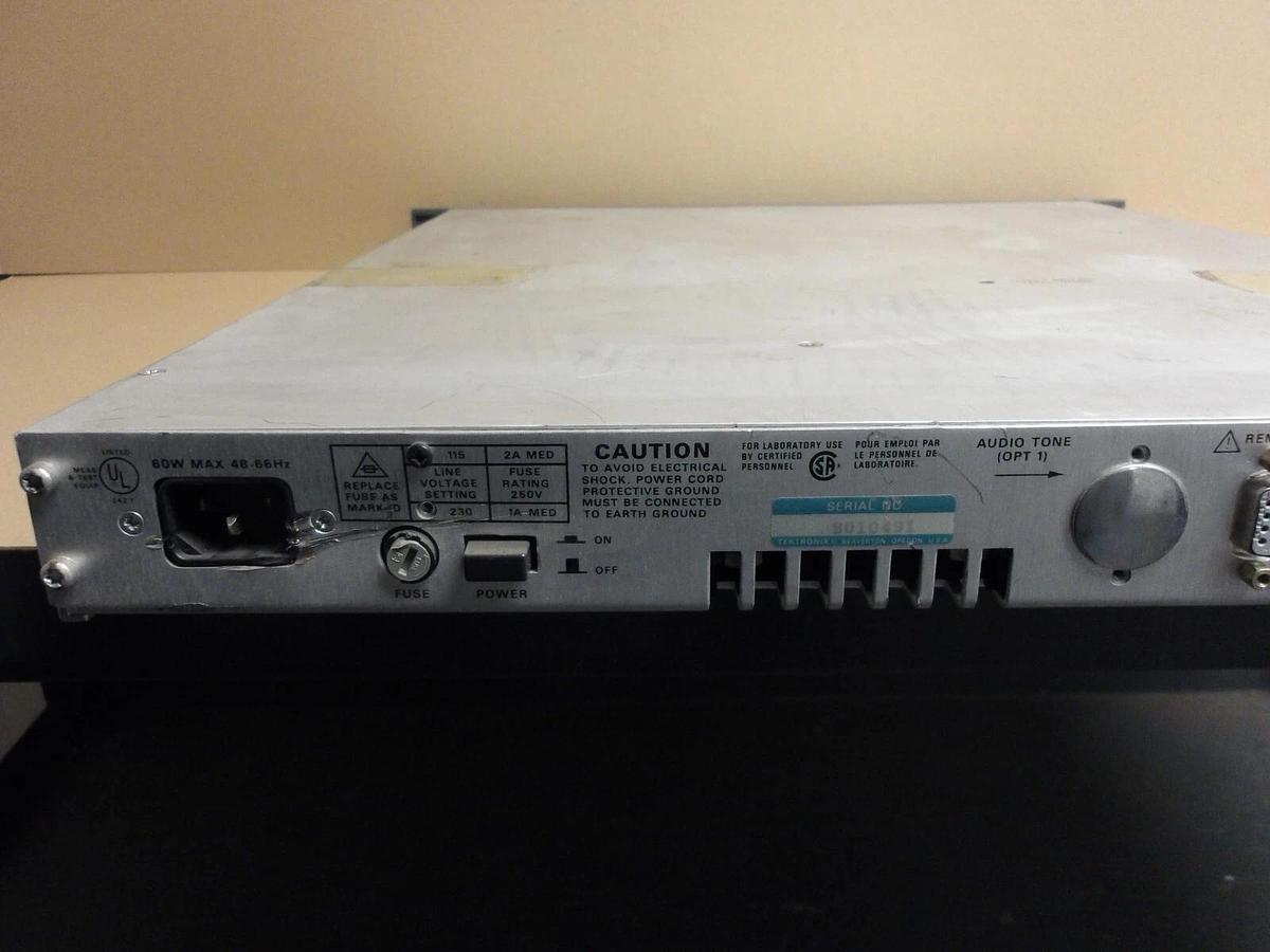 Used TEK TRONIX SPG-170A SYNC GENERATOR, #4241050G PARTS ONLY