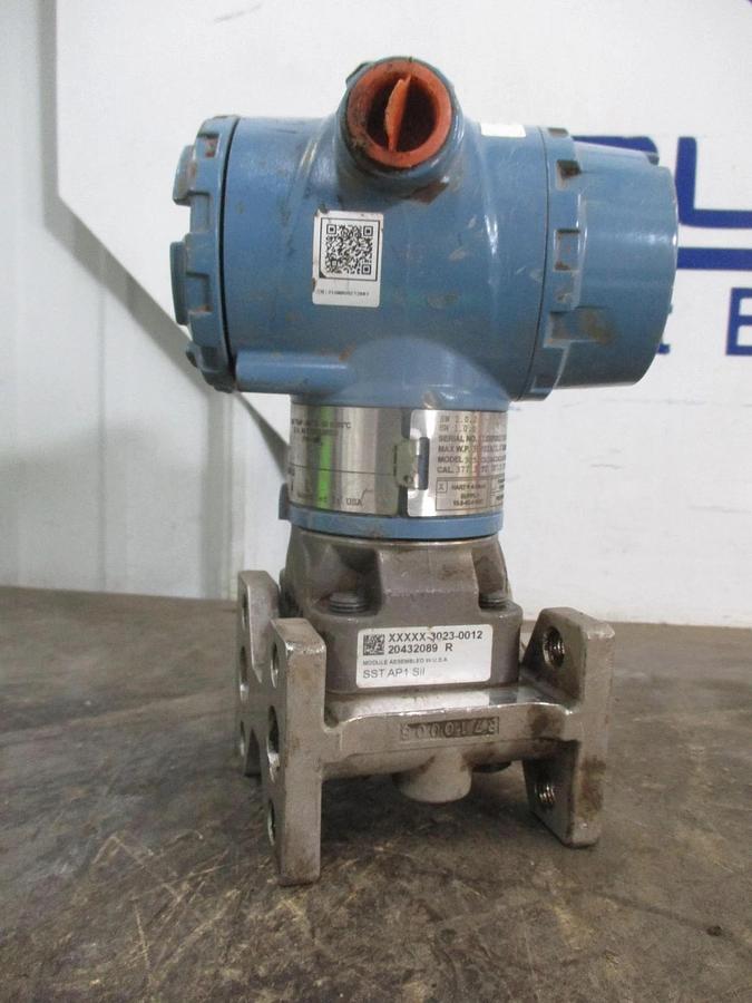 Used ROSEMOUNT 3051 PRESSURE TRANSMITTER 4-20 MA, #351224J USED
