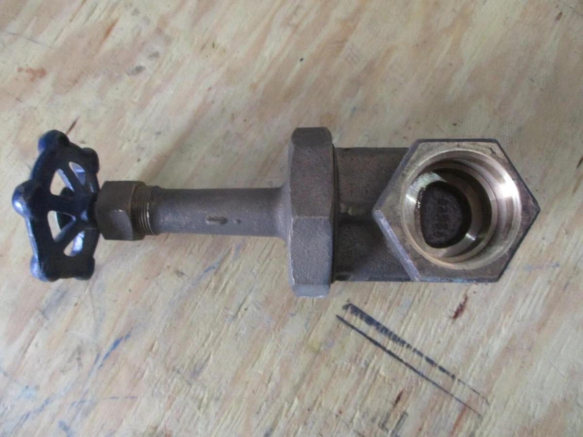 Used POWELL BRONZE 2" WHITE STAR GATE VALVE, #117213J NEW