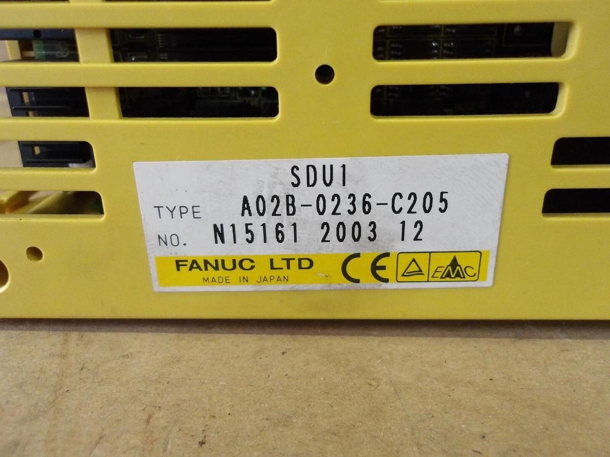 Used FANUC SDU1 INTERFACE MODULE A02B-0236-C205, #617200G USED