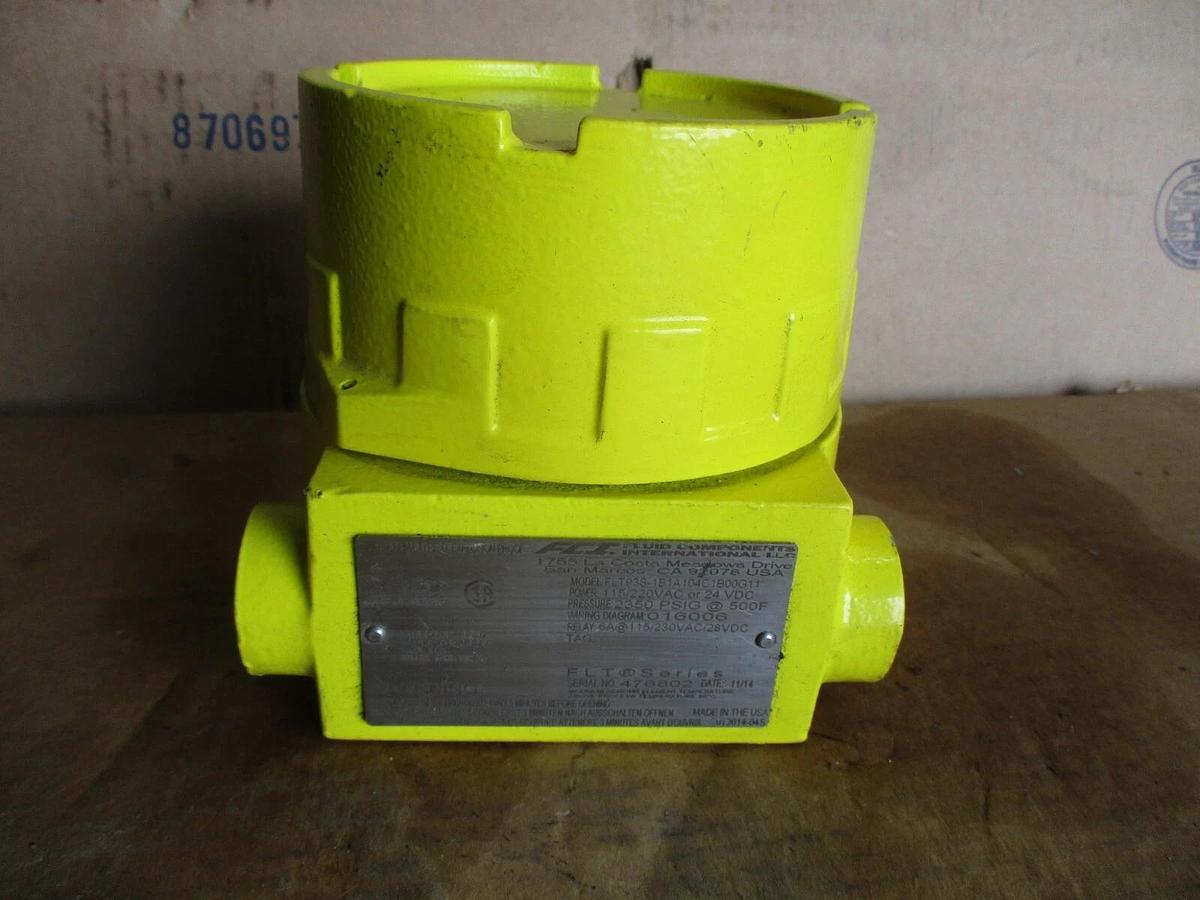 Used FCI FLT93S FLOW SWITCH, #418820J USED