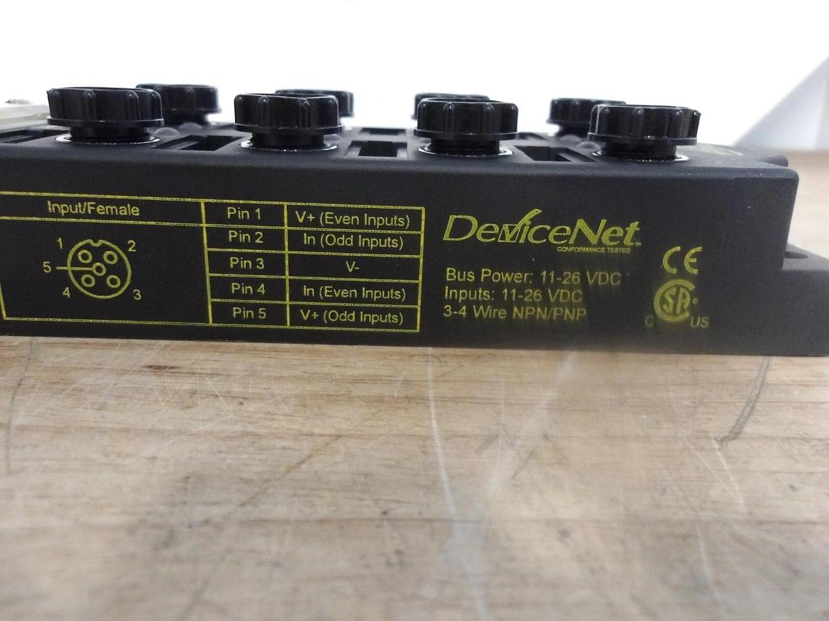 TURCK FDNL-L1600-T DEVICENET FIELDBUS MODULE, 16 IN STATION, #424918G NIB