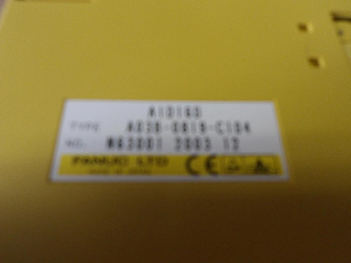 Used FANUC A1D16D 16PT INPUT MODULE A03B-0819-C104, #617313G USED