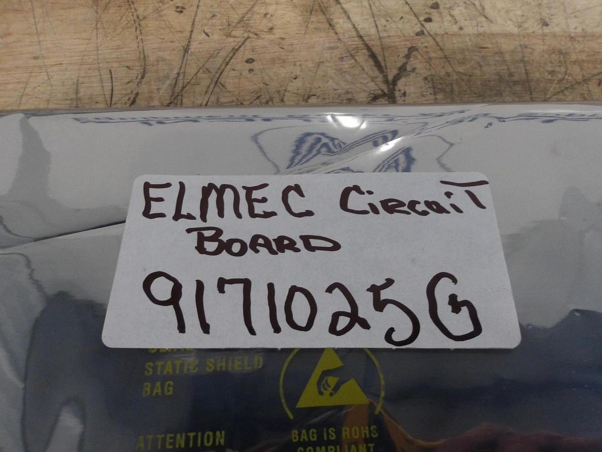 Used ELMEC EC-2860-MC836-FC-BJ2 CIRCUIT BOARD, #9171025G USED
