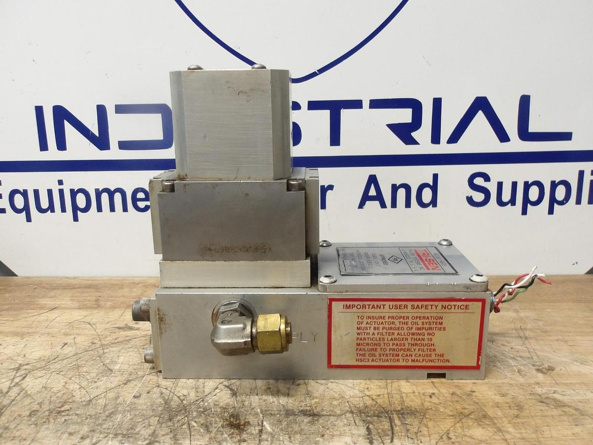 Used TRI-SEN HSC3-011-0H SERVO VALVE, #820814G USED