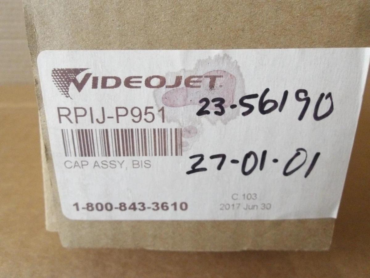 VIDEOJET RPIJ-P951 CAP ASSY., #93253G NIB