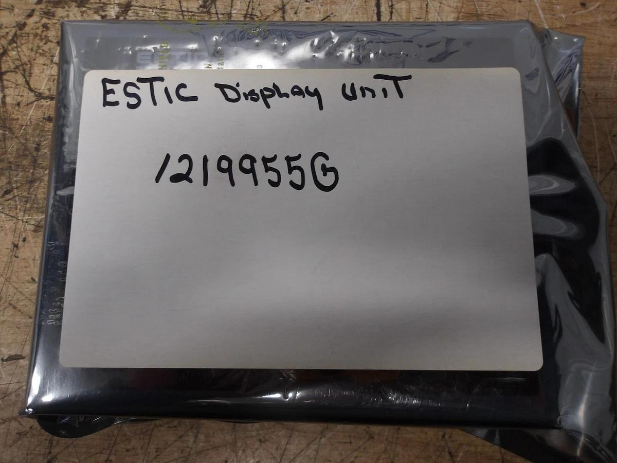 Used ESTIC ENRZ-DP40E SERVO NUTRUNNER DISPLAY UNIT, #1219955G USED