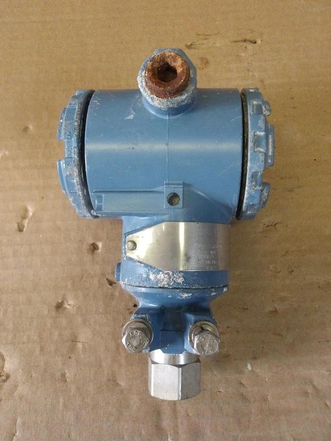 Used ROSEMOUNT 3051 PRESSURE TRANSMITTER, #78200G USED