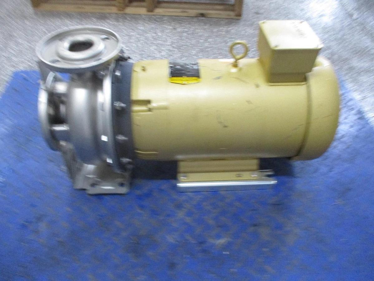 Used EBARA 2" X 2-1/2" STAINLESS 15 HP MOTOR, #6121018J NEW