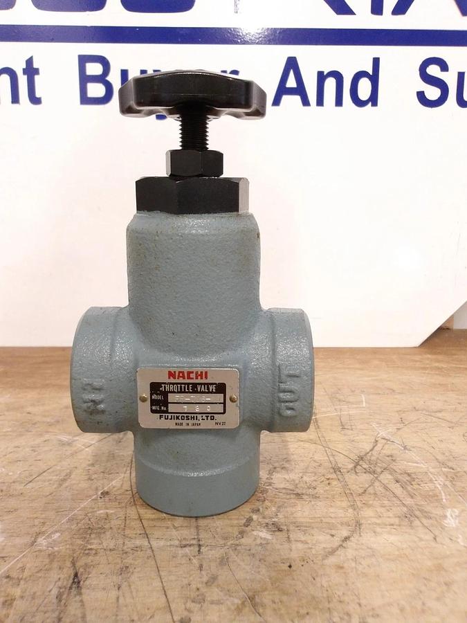 Used NACHI FR-T06-10 THROTTLE VALVE, #620318G NEW
