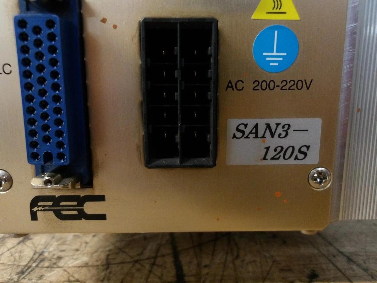 Used FEC SAN3-120S SERVO DRIVE CONTROLLER, #1222958G USED