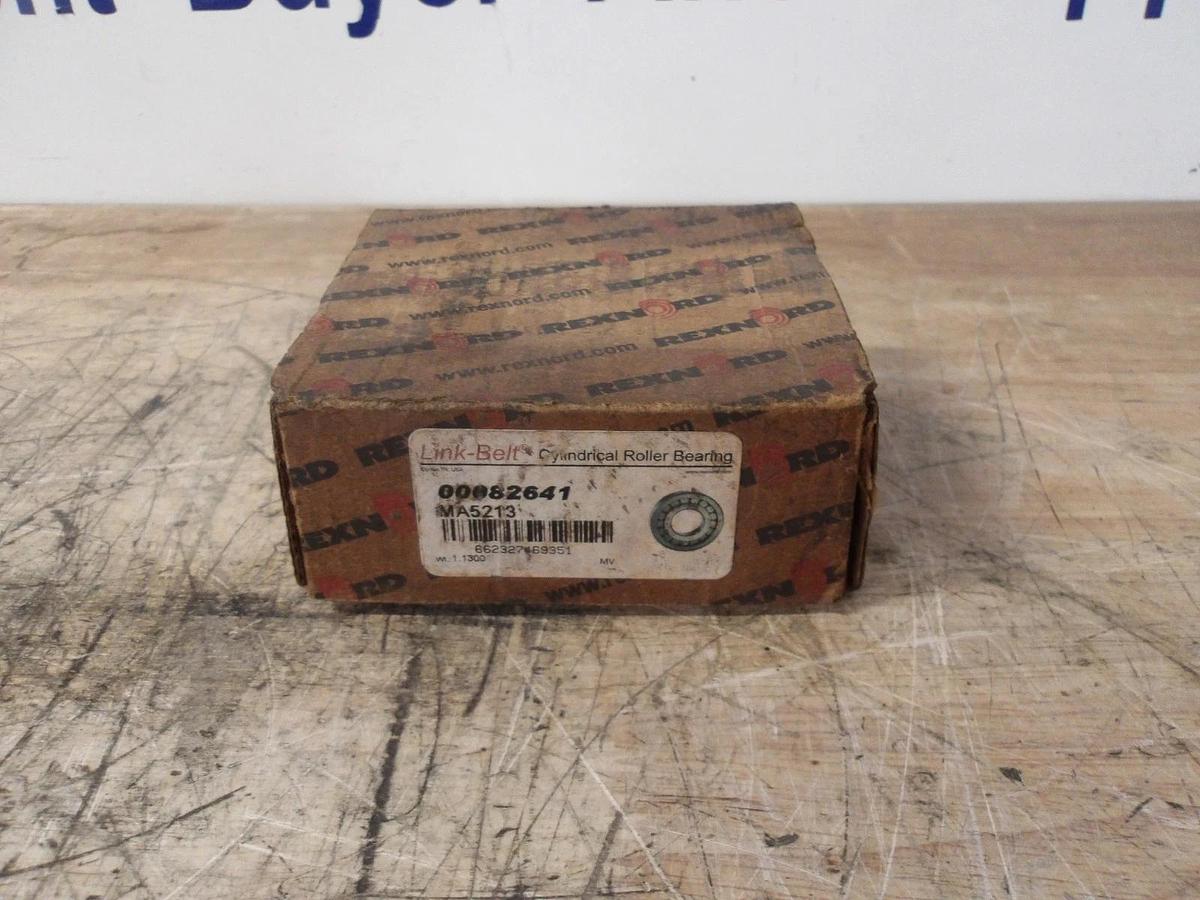 REXNORD 00082641 LINKBELT CYLINDRICAL BEARING 2-1/2" BORE, #812131G NIB