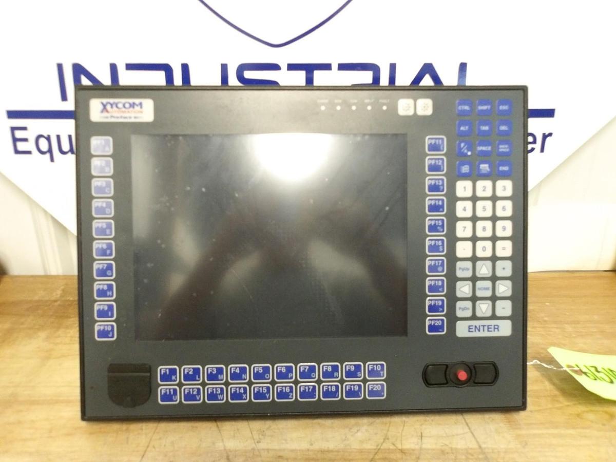 Used XYCOM AUTOMATIOC 4612KPMT PROFACE INDUSTRIAL COMPUTER, #6131027G PARTS ONLY