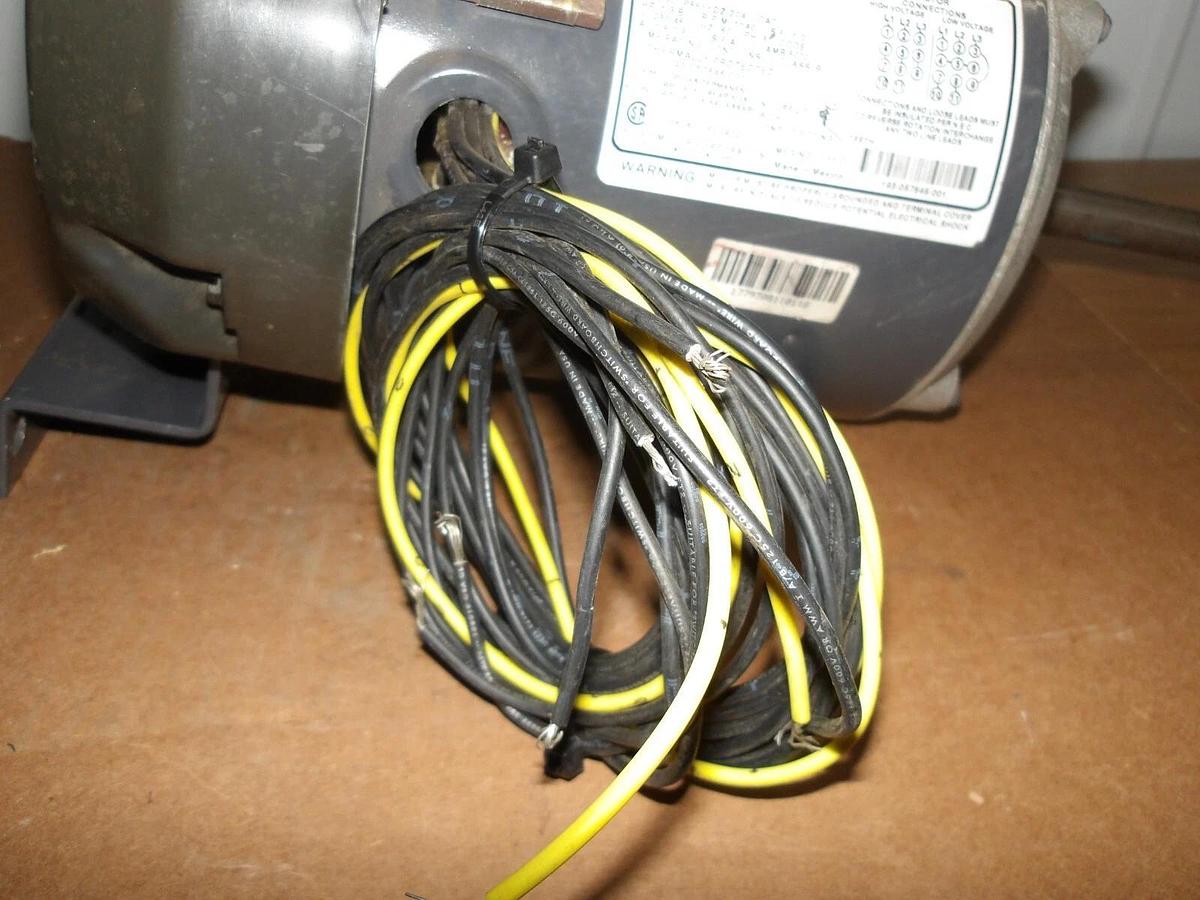 Used US POLYPHASE 1/3 HP MOTOR, 230/460 V, 1140 RPM, #117215G NEW