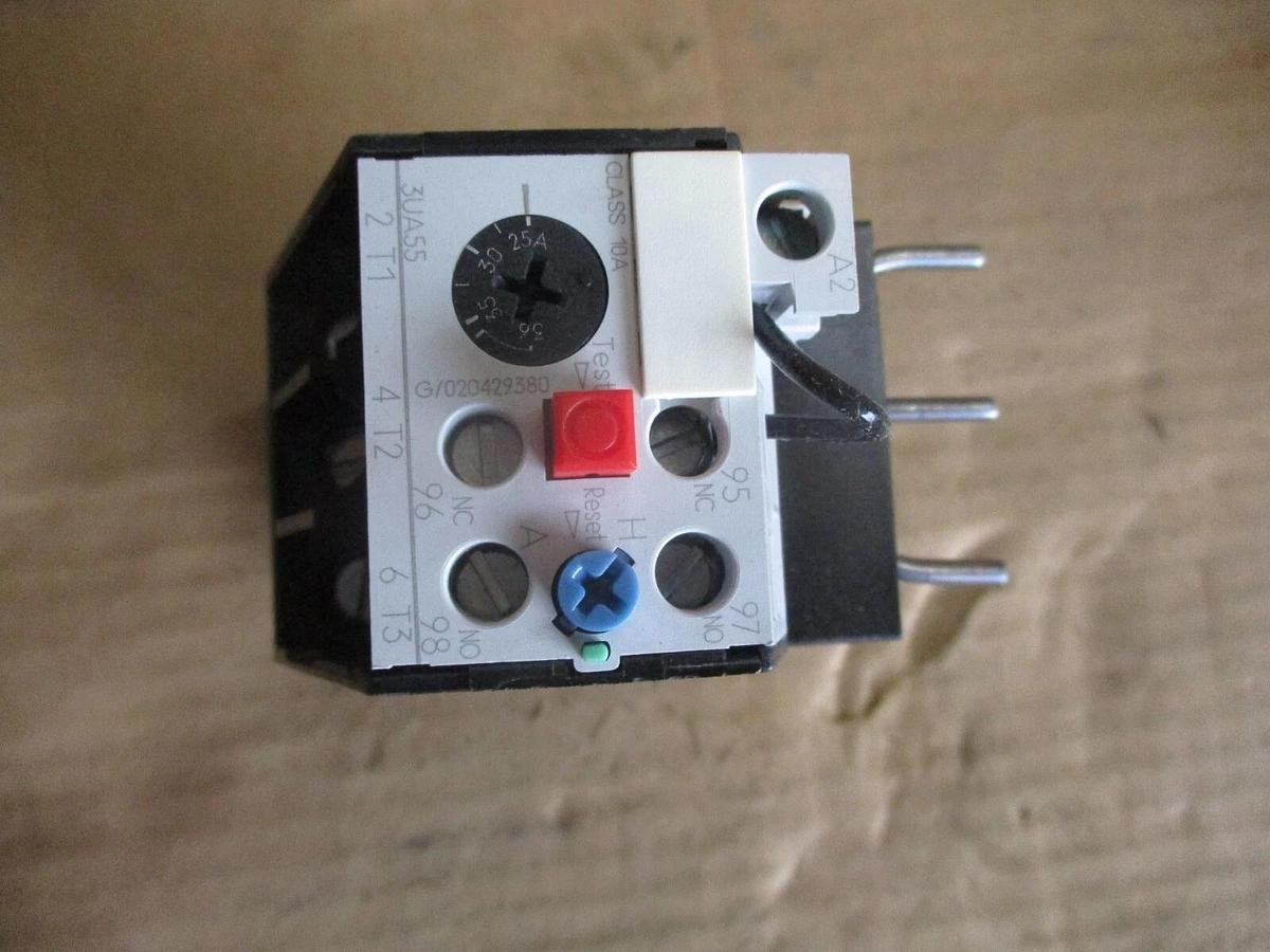 SIEMENS 3UA5500-2Q OVERLOAD RELAY, #79257J NIB
