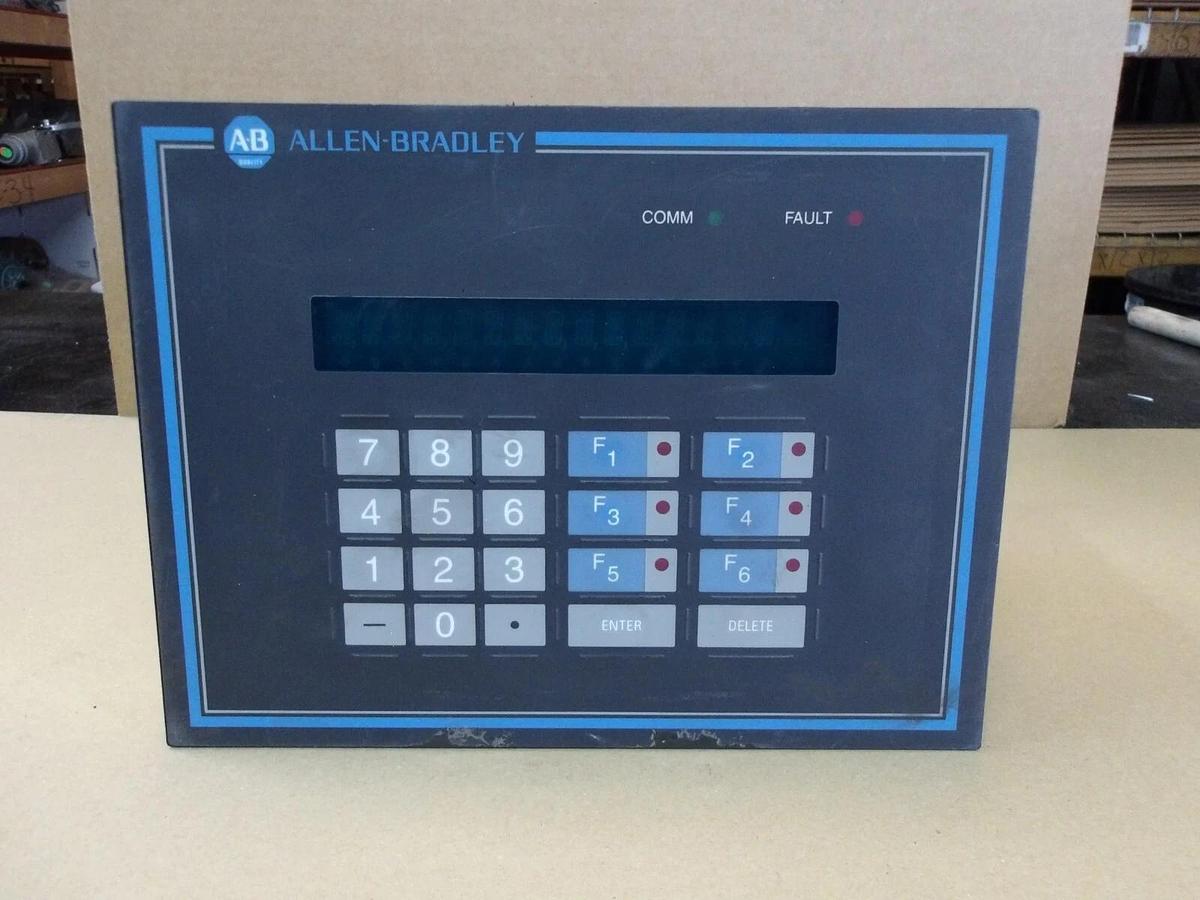Used ALLEN BRADLEY 2705 OPERATOR REDIPANEL, #419112G PARTS ONLY