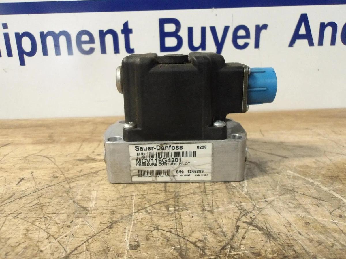 Used SAUER-DANFOSS MCV116G4201 PRESSURE CONTROL VALVE, #825146G USED