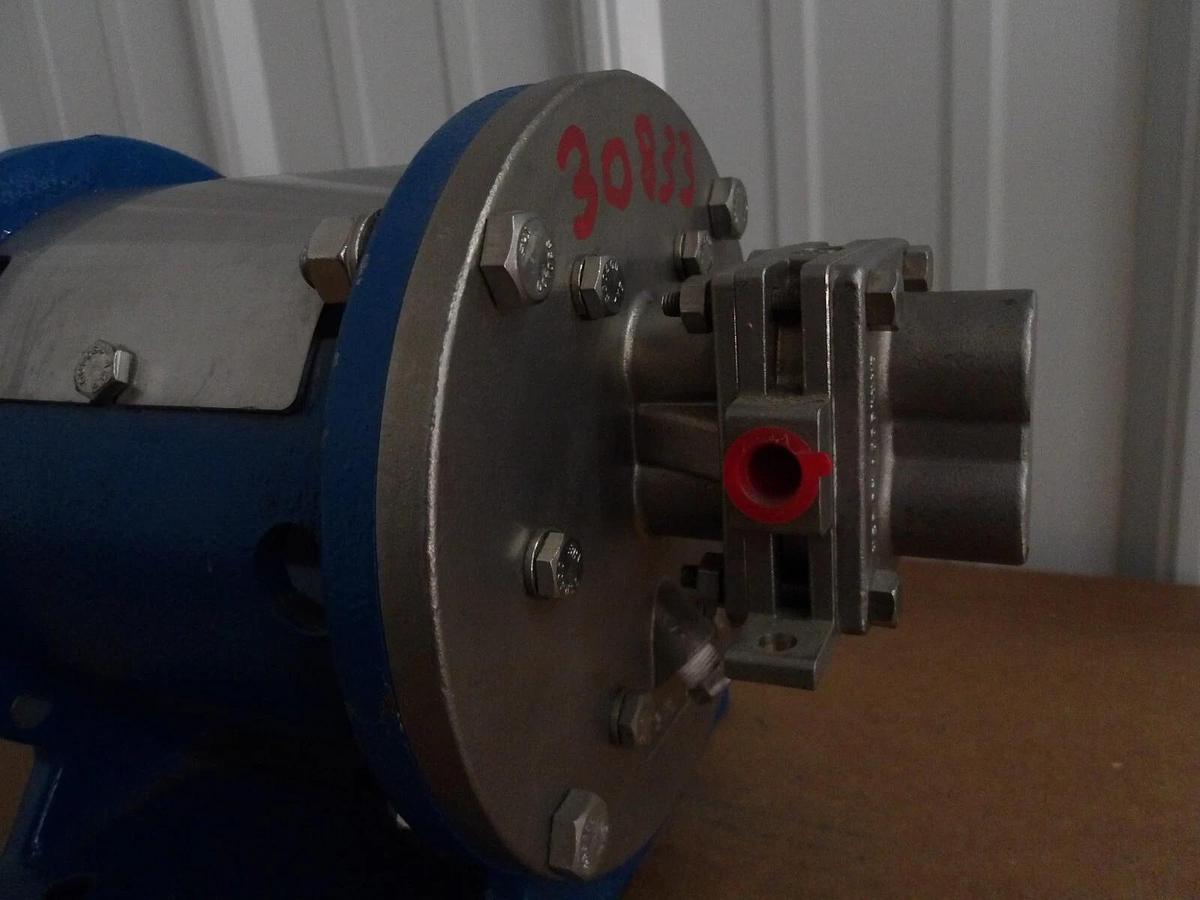 Used LIQUIDFLO 1/4" S/S GEAR PUMP 61895-1-1, #114245G NEW