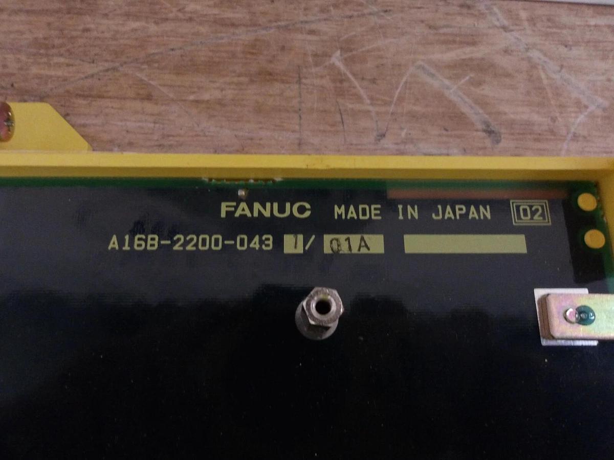 Used FANUC A16B-2200-0431/01A REMOTE I/O MODULE, #5151048G NEW