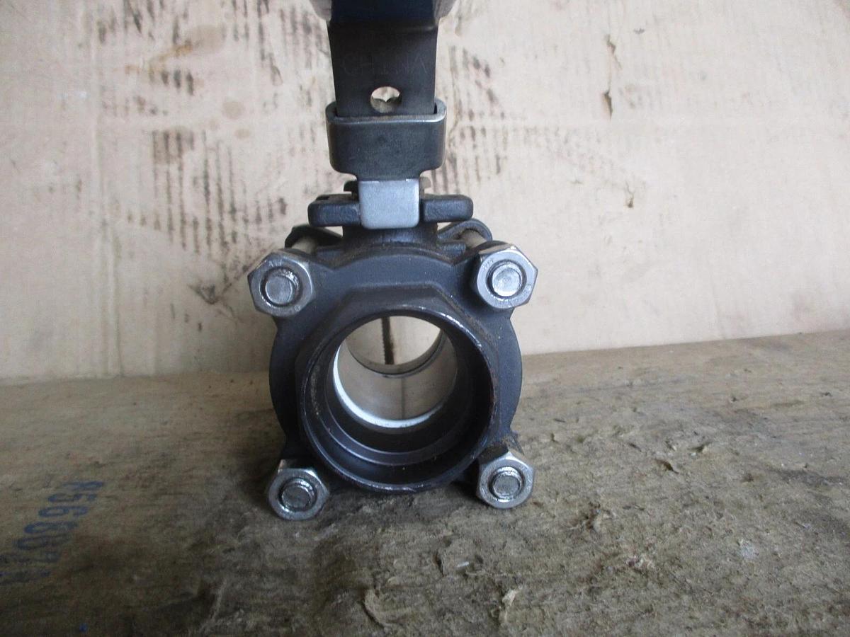 Used OVC 1-1/2" STEEL BALL VALVE (SOCKET WELD) #78224J NEW