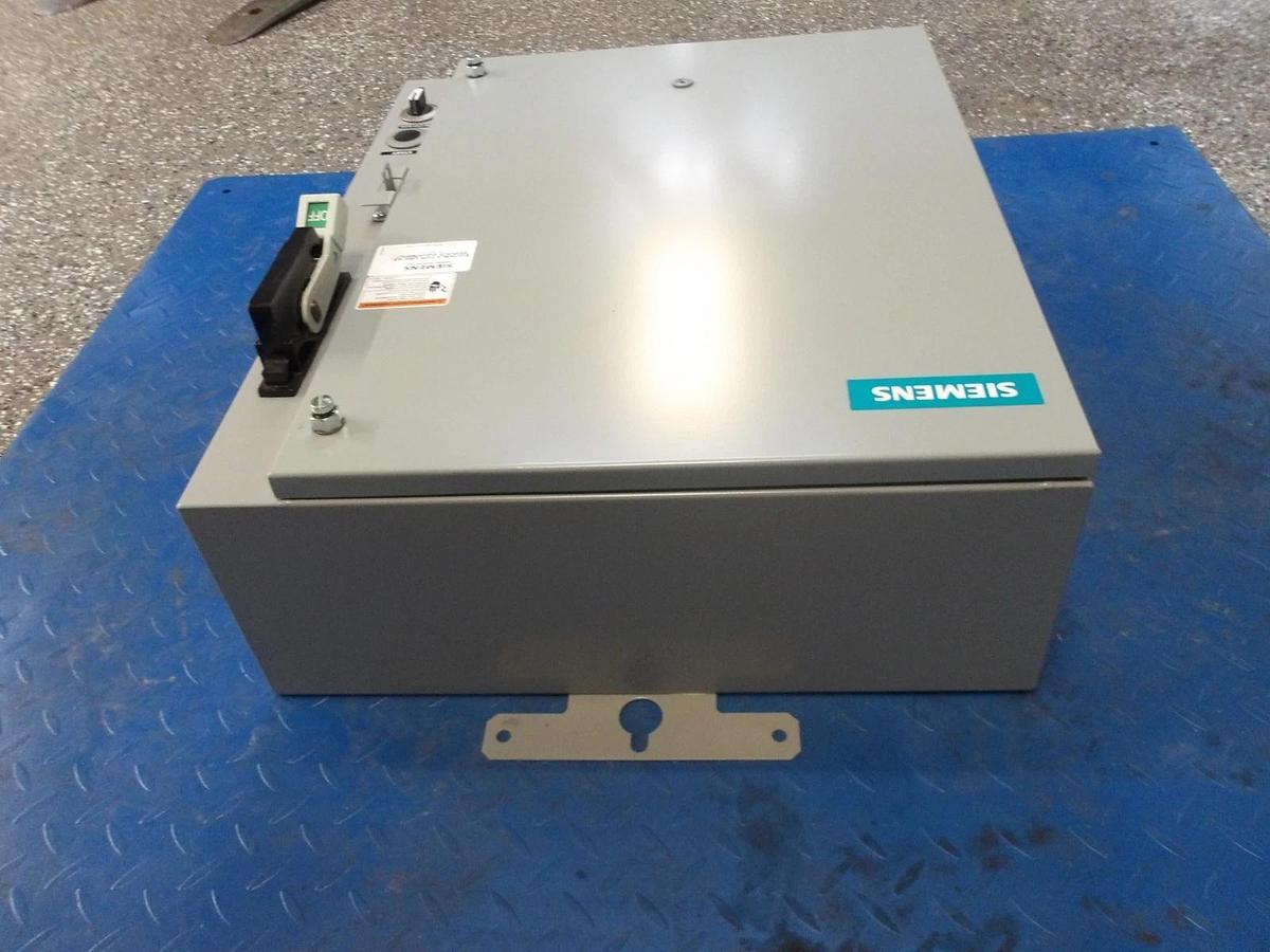 Used SIEMENS 87DUD6FC PUMP PANEL & SIZE 1 STARTER, #211903G NEW