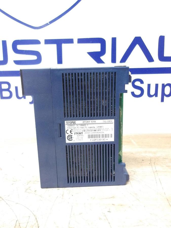 Used TOYOPUC THU-6404 2-PORT EFR MODULE, #54833G USED