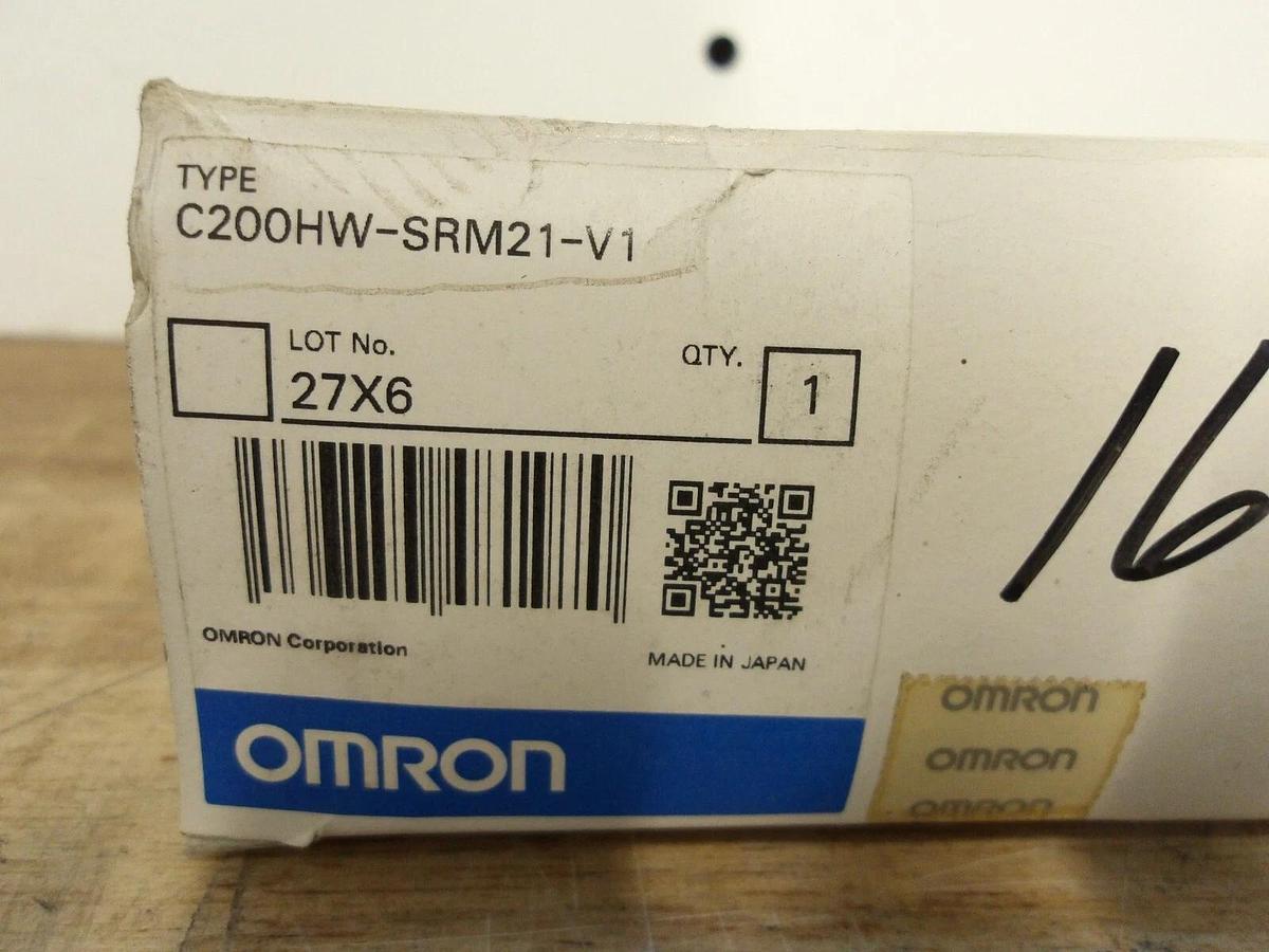 OMRON C200HW-SRM21-V1 COMPO/BUS MASTER UNIT, #56909G NIB