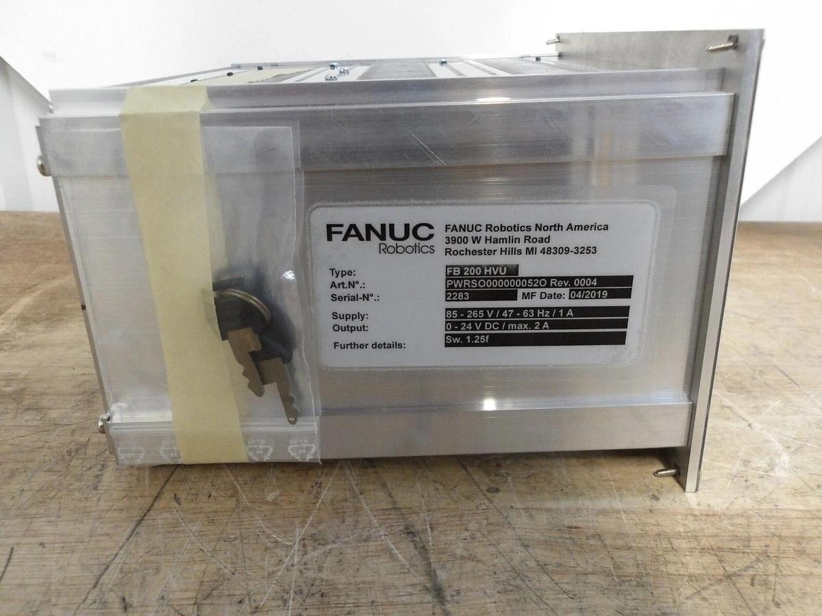Used FANUC FB200-HVU HIGH VOLTAGE CONTROL UNIT, #610855G NEW