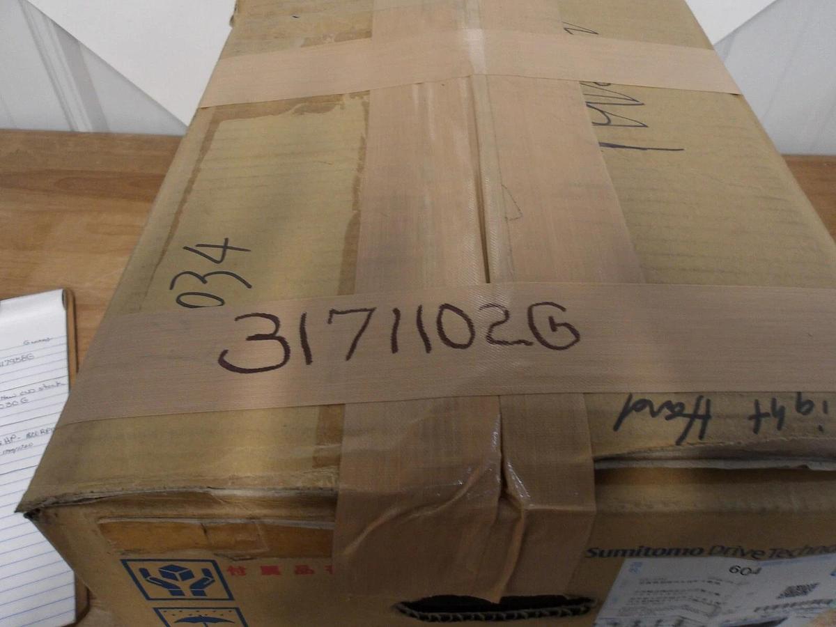 SUMITOMO GNHM01-5075-N-51 GEAR DRIVE, RATIO 51:1, 1/8 HP, #3171102G NIB