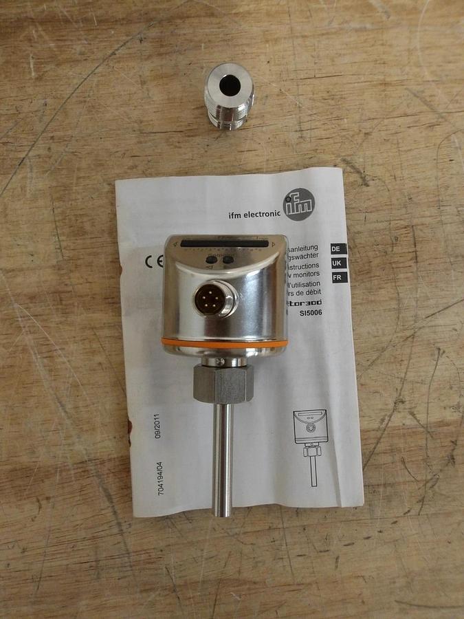 IFM EFECTOR U25222 300 FLOW METER, #428147G NIB