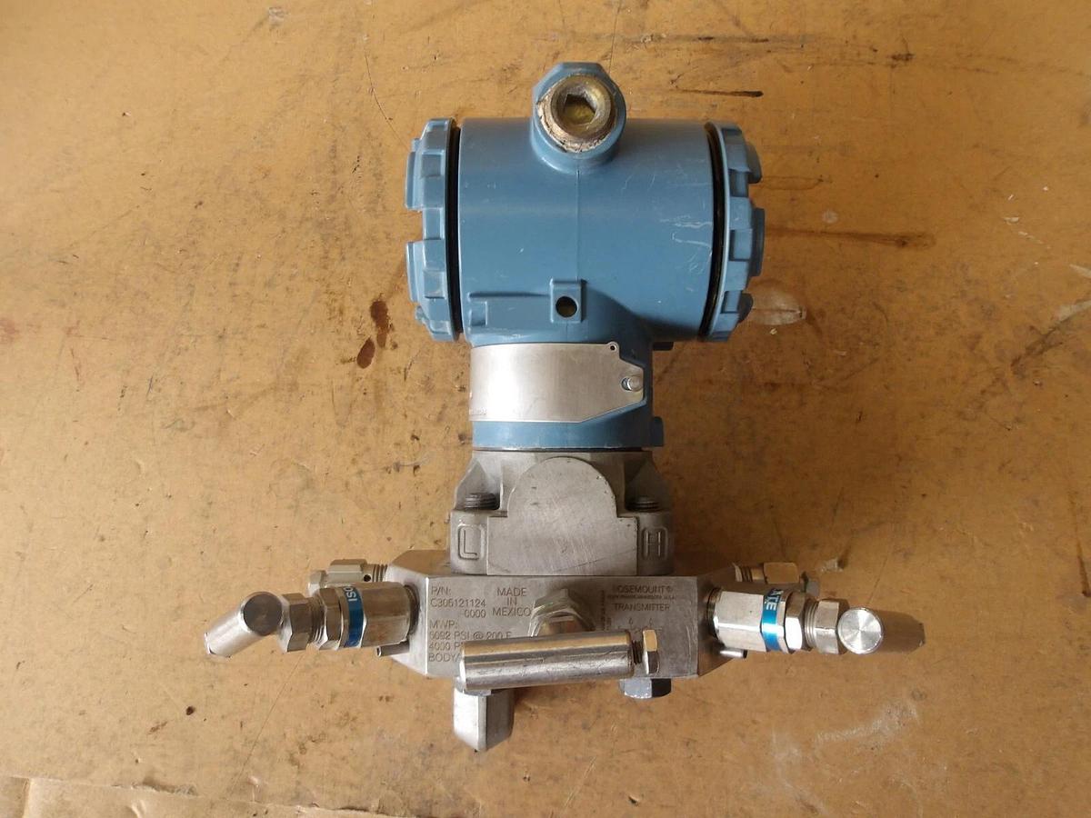 Used ROSEMOUNT 3051 PRESSURE TRANSMITTER, #626218G USED