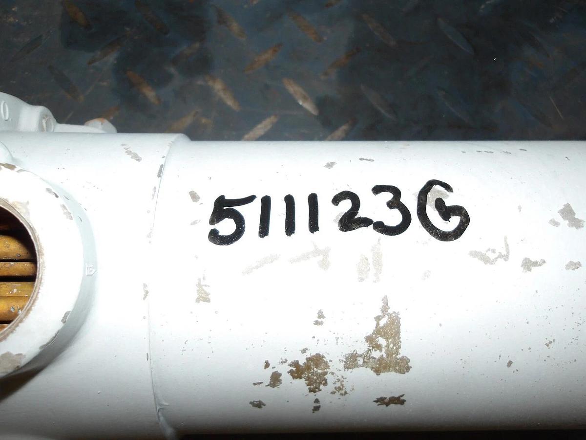 Used YOUNG T-303-EY-1P HEAT EXCHANGER 1" X 1-1/4", #511123G NEW