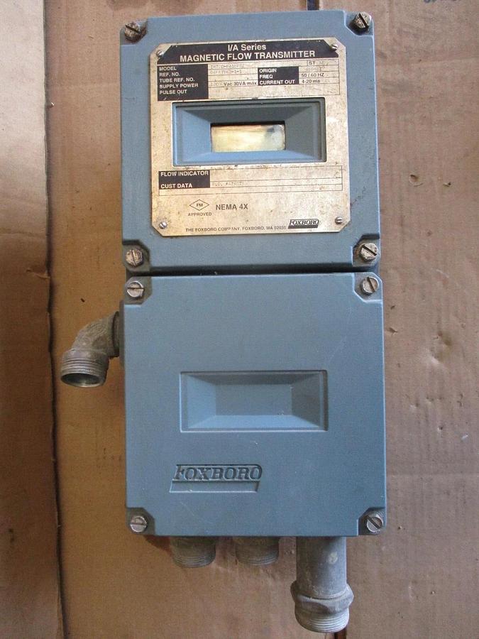 Used FOXBORO IMT20 MAGNETIC FLOW TRANSMITTER, #711011J USED