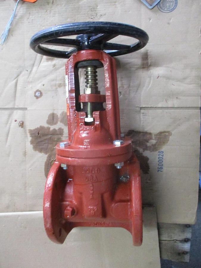 Used KENNEDY 3" FIRE MAIN GATE VALVE, #617212J NEW