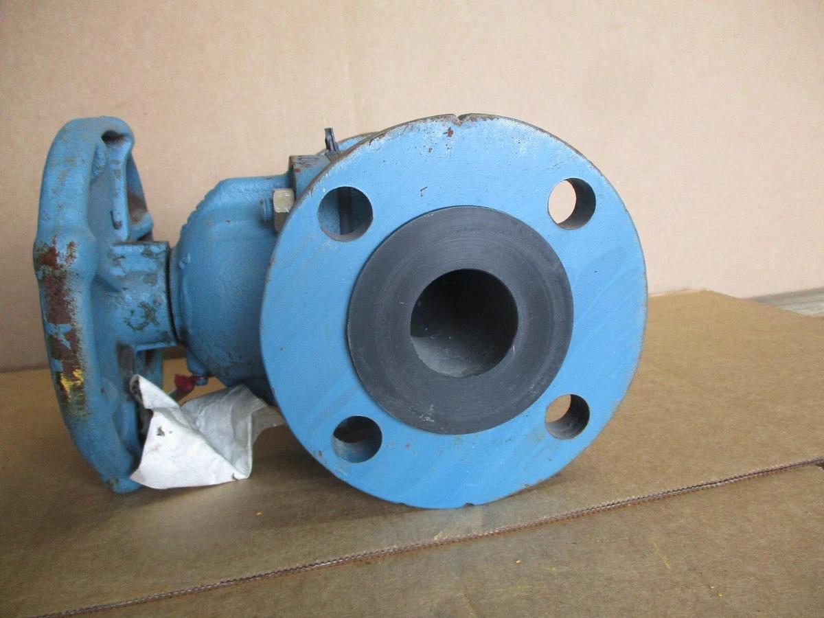 Used DOW 2" LINED STEEL DIAPHRAGM VALVE, #49137J NEW