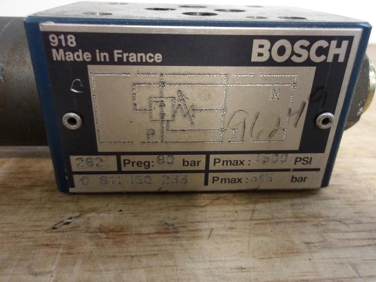 Used BOSCH 918 HYDRAULIC CONTROL VALVE 0611150233, #331020G NEW